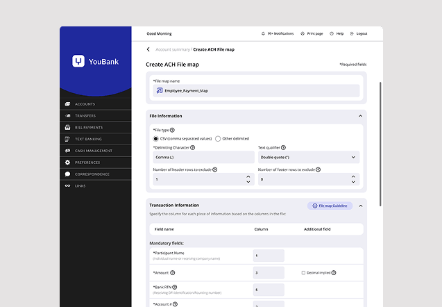 Redesigned batch flow