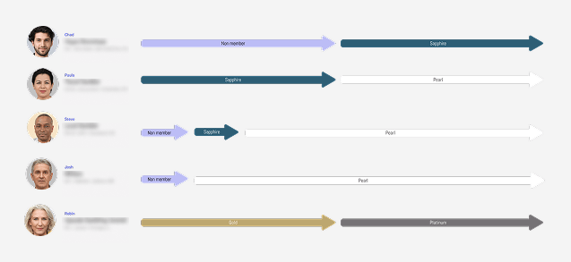 Persona-based journey map